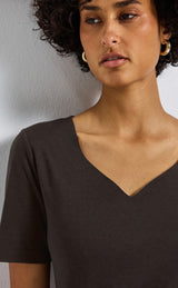 Model 323675 fra Street One – feminin T-shirt med korte ærmer

