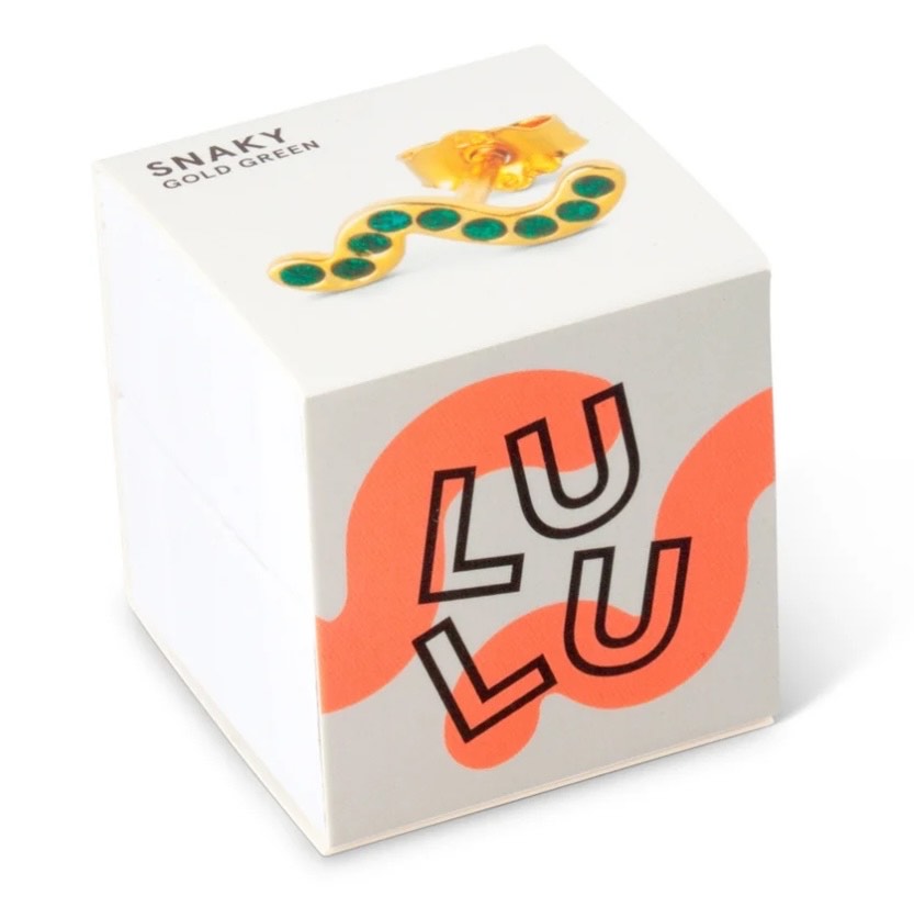 LULU Copenhagen - Snaky ørering - 1 stk - Flere farver