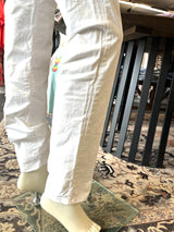 Hvide damejeans med middelhøj talje og god pasform – Jonny Q model P682AC