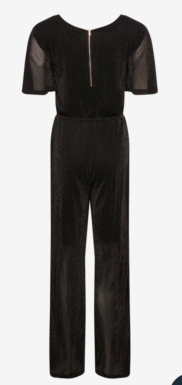 Noella - Virginia Onepiece - Sort glimmer