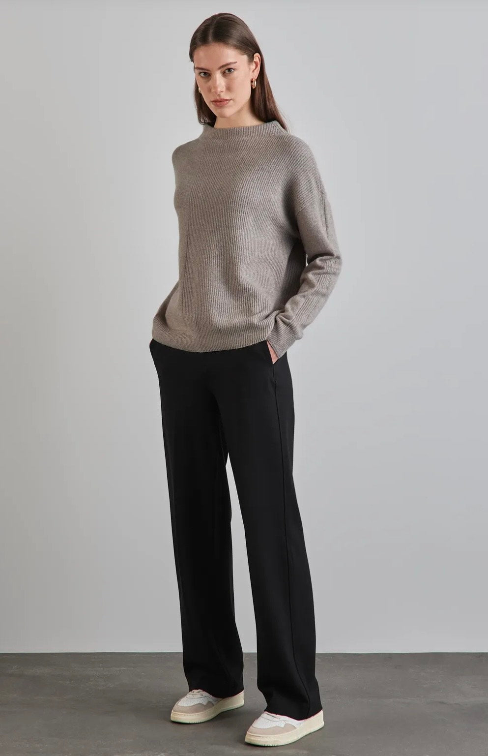 Street One - Sweater m/ rib - flere Farver
