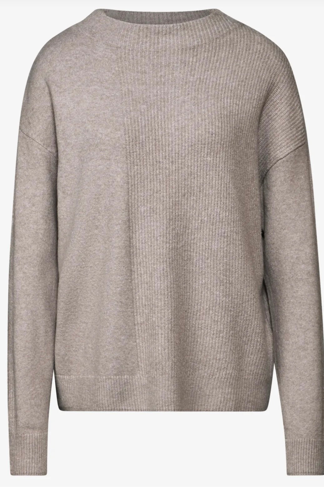 Street One - Sweater m/ rib - flere Farver