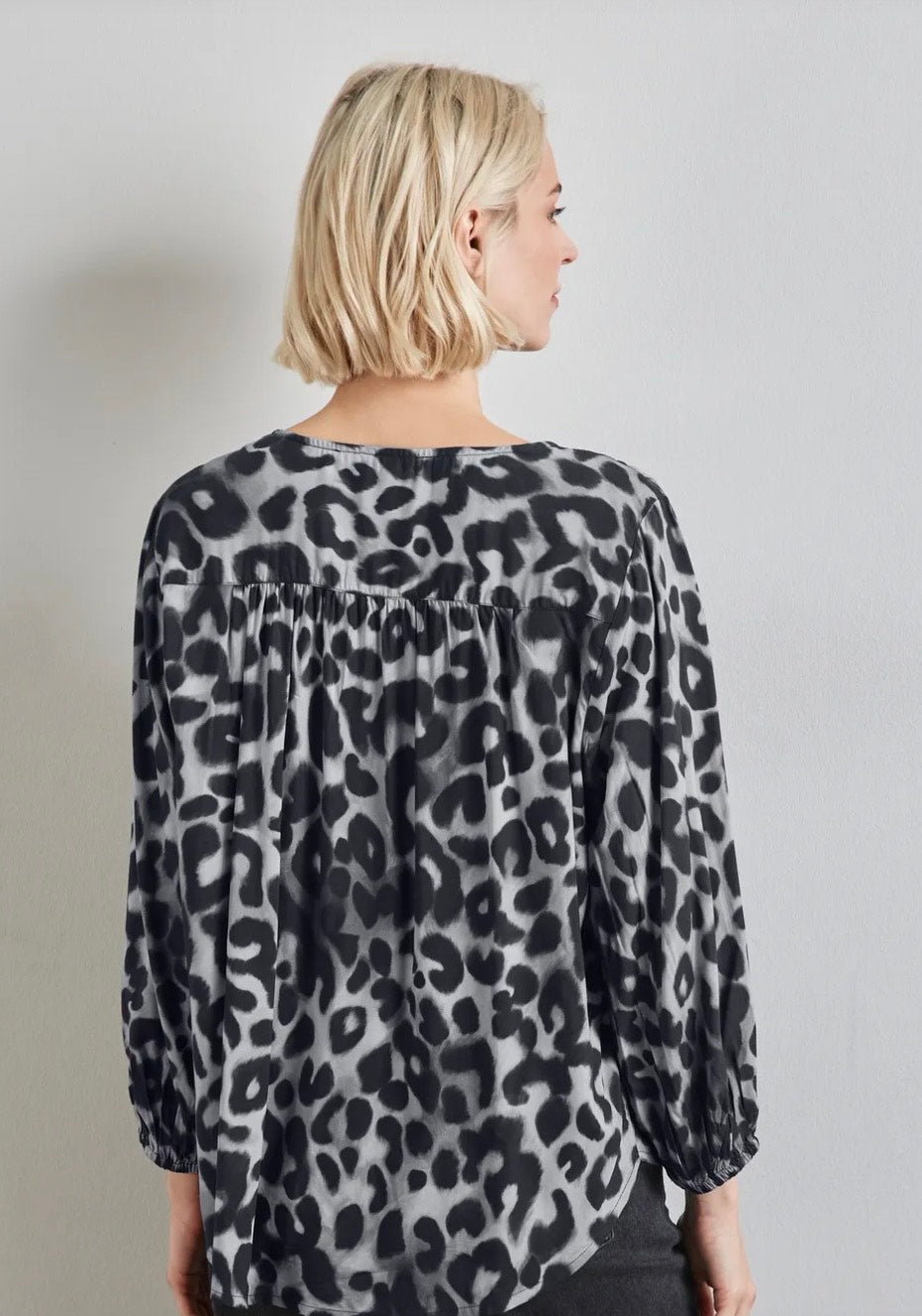 Street One - Skjortebluse - Leo print