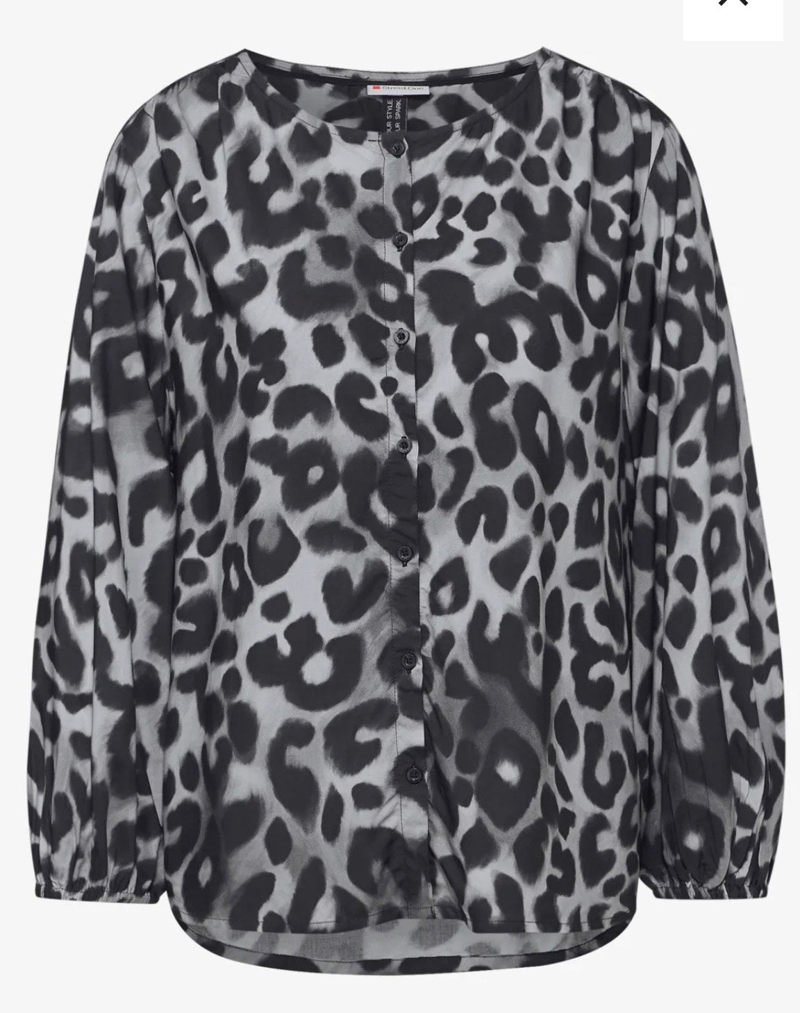 Street One - Skjortebluse - Leo print