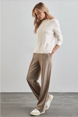 Street One - Sweater med struktur - Cream White