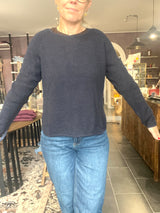 Mansted NECTARINE strik i 63 Navy – front