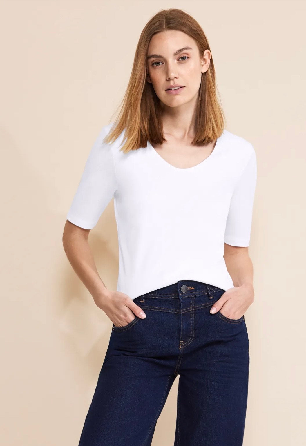 Street One - Basic T-shirt - Flere farver