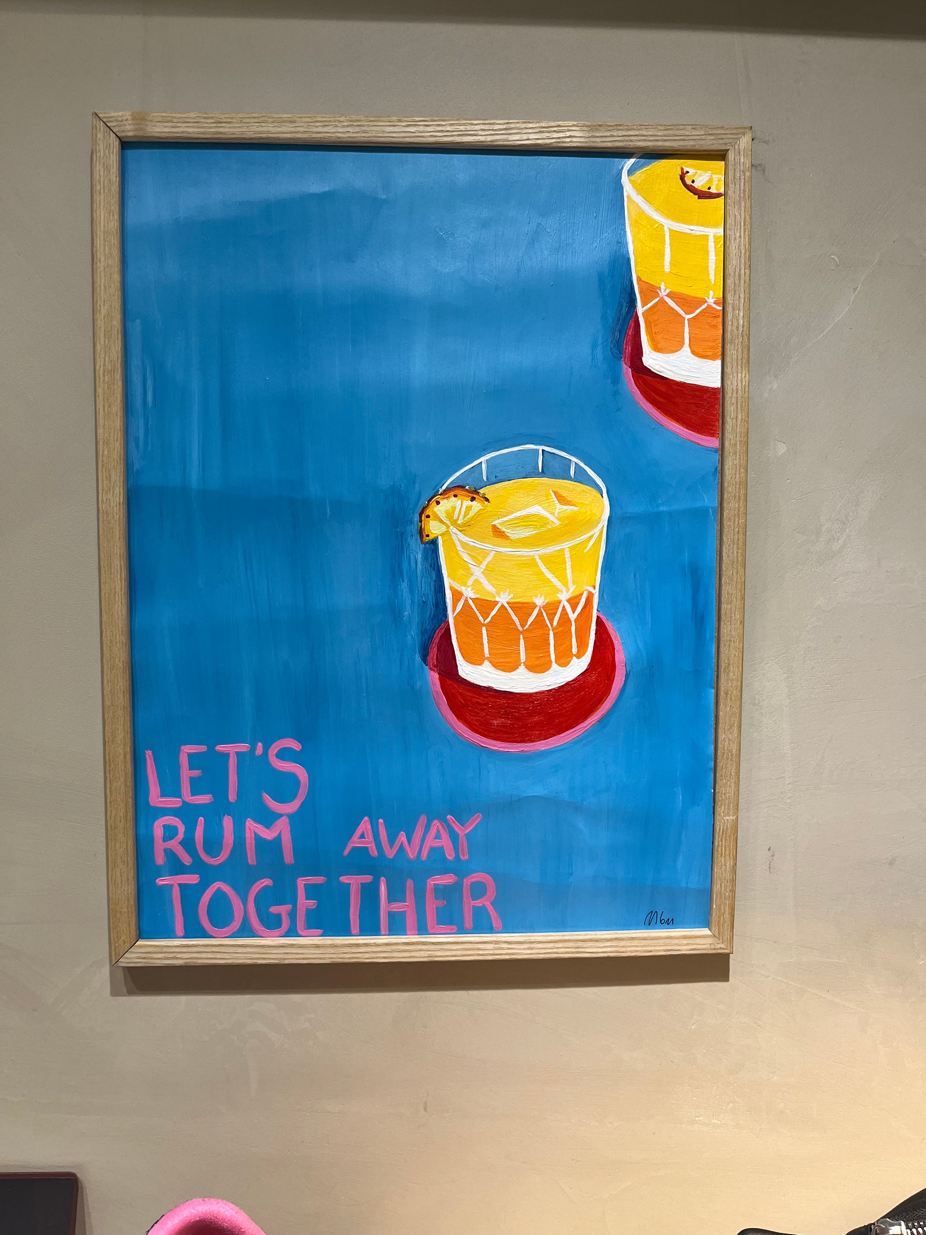 Illustration - LET´S RUM AWAY TOGETHER