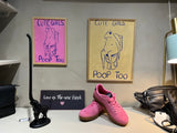 Illustration - CUTE GIRLS POOP TOO - flere varianter