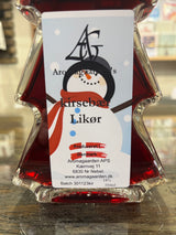Aromagaardens Likør Kirsebær – 350 ml juletræsflaske fra Nørre Nebel