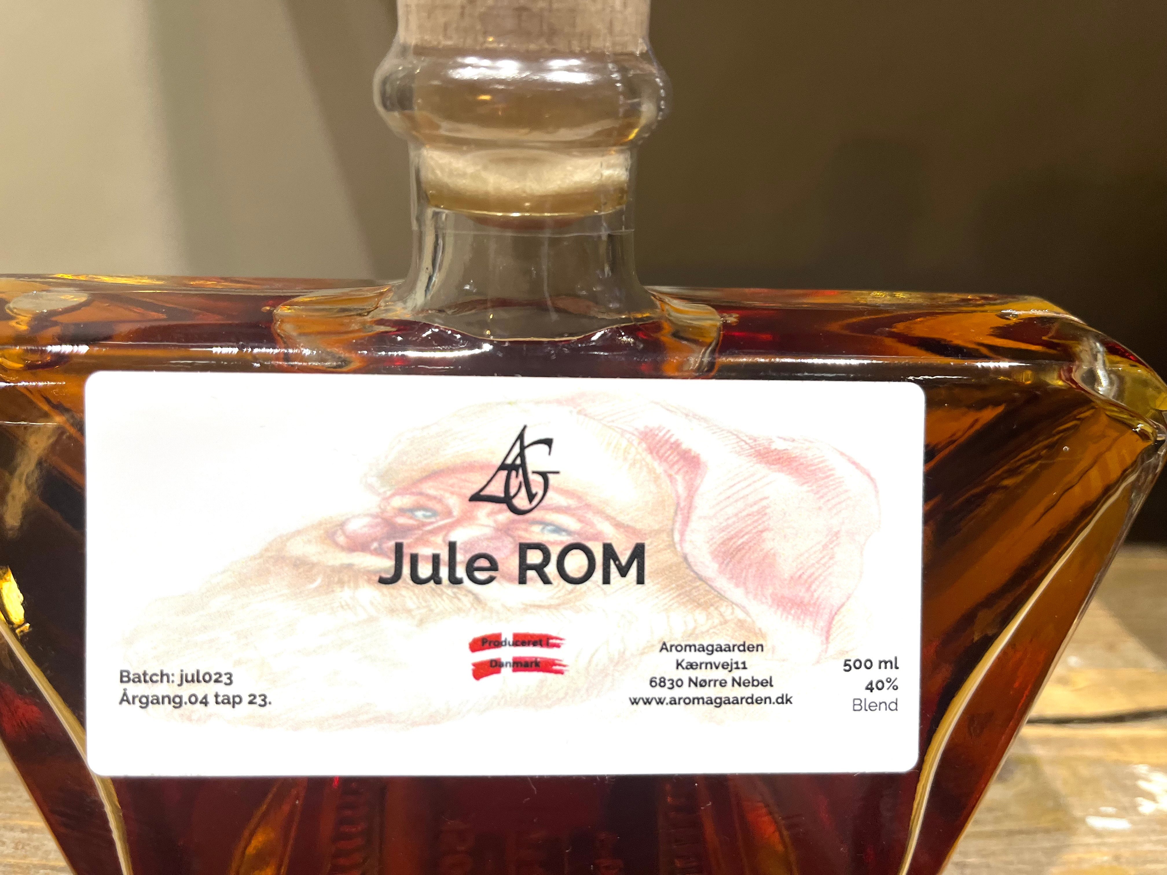 Aromagaardens Jule Rom – 500 ml dansk rom produceret efter økologiske principper