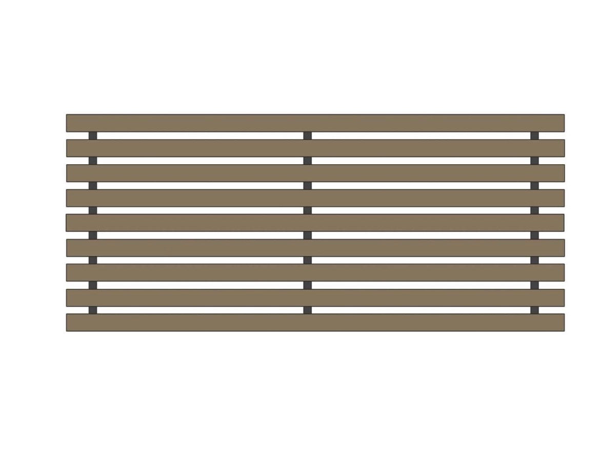 House of Sander - 2Easy Reol - 52 x 130 cm - flere varianter