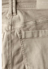 Street One - Jeans med cargo look - MidWaist - Beige