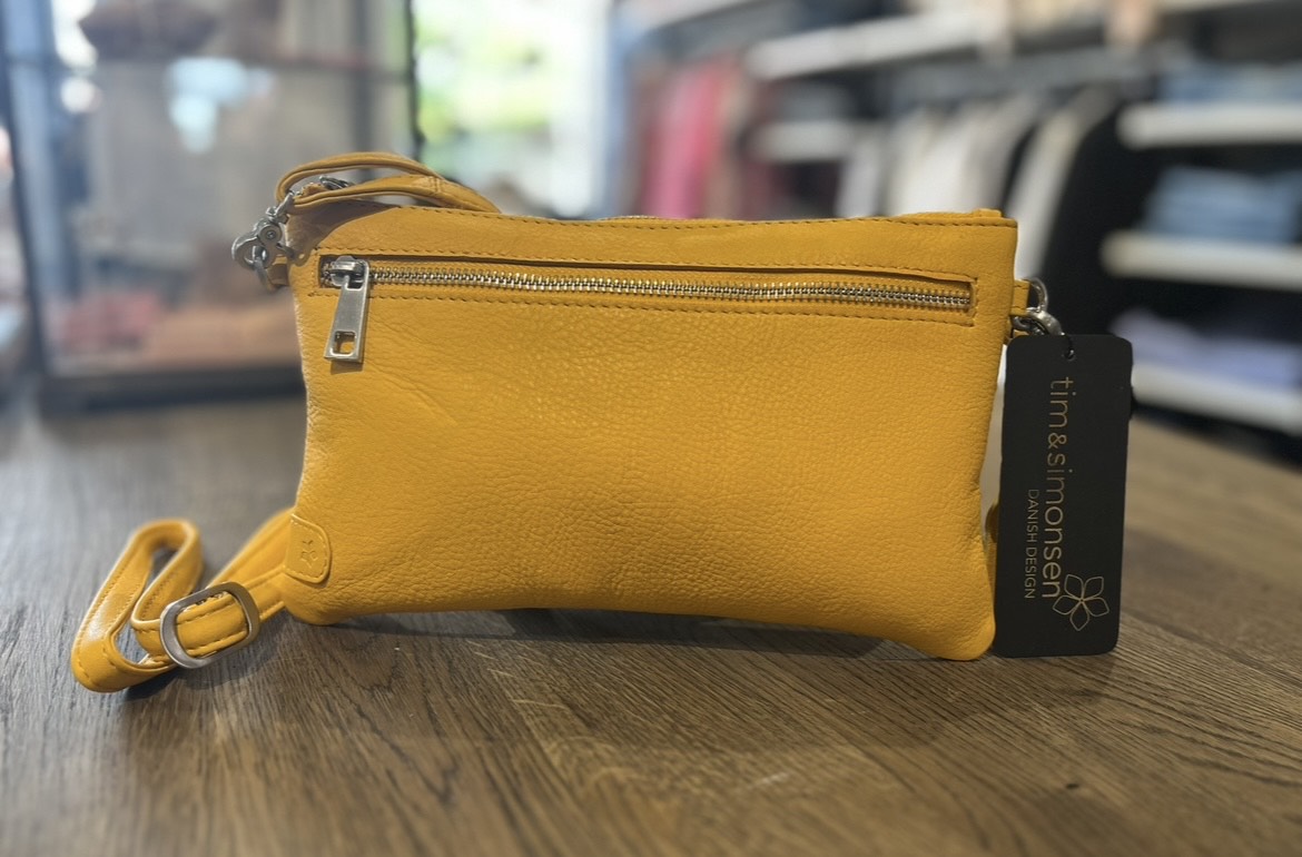 Tim & Simonsen - Betty small bag - Yellow/silver