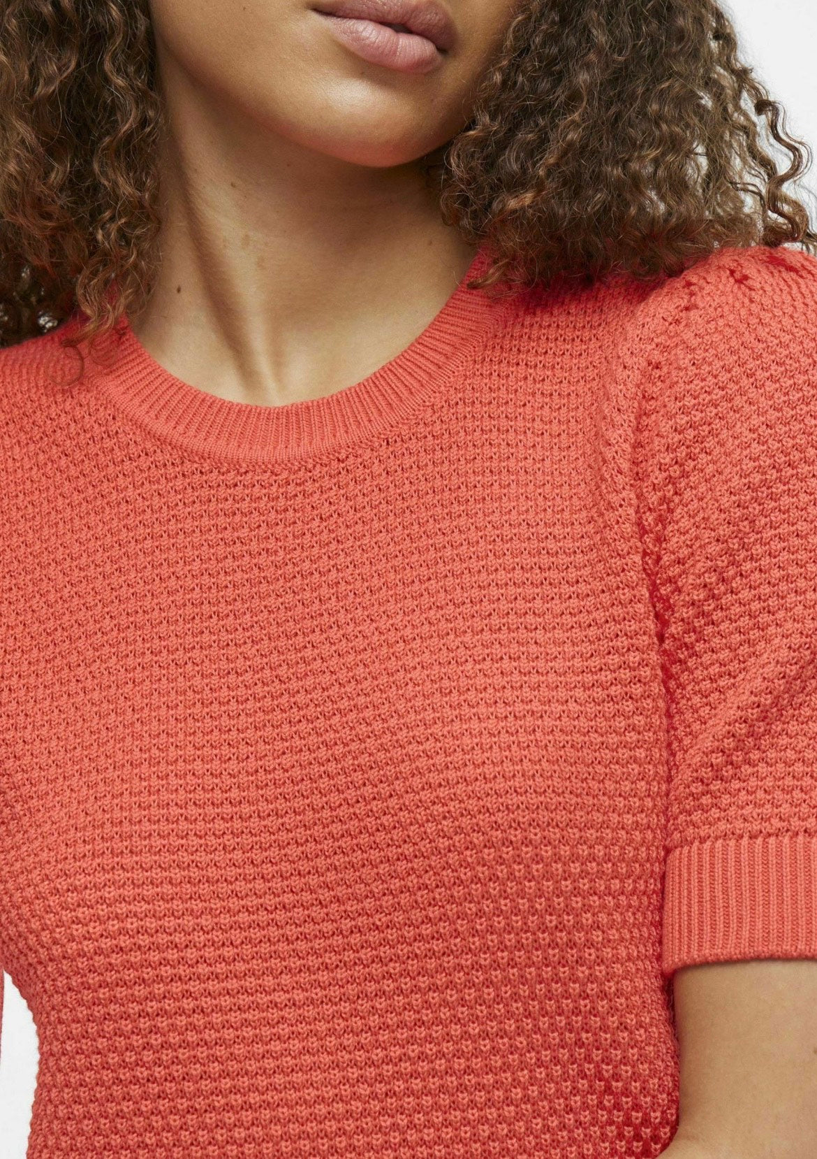 VILA - Vidalo O-neck S/S knit top - flere farver