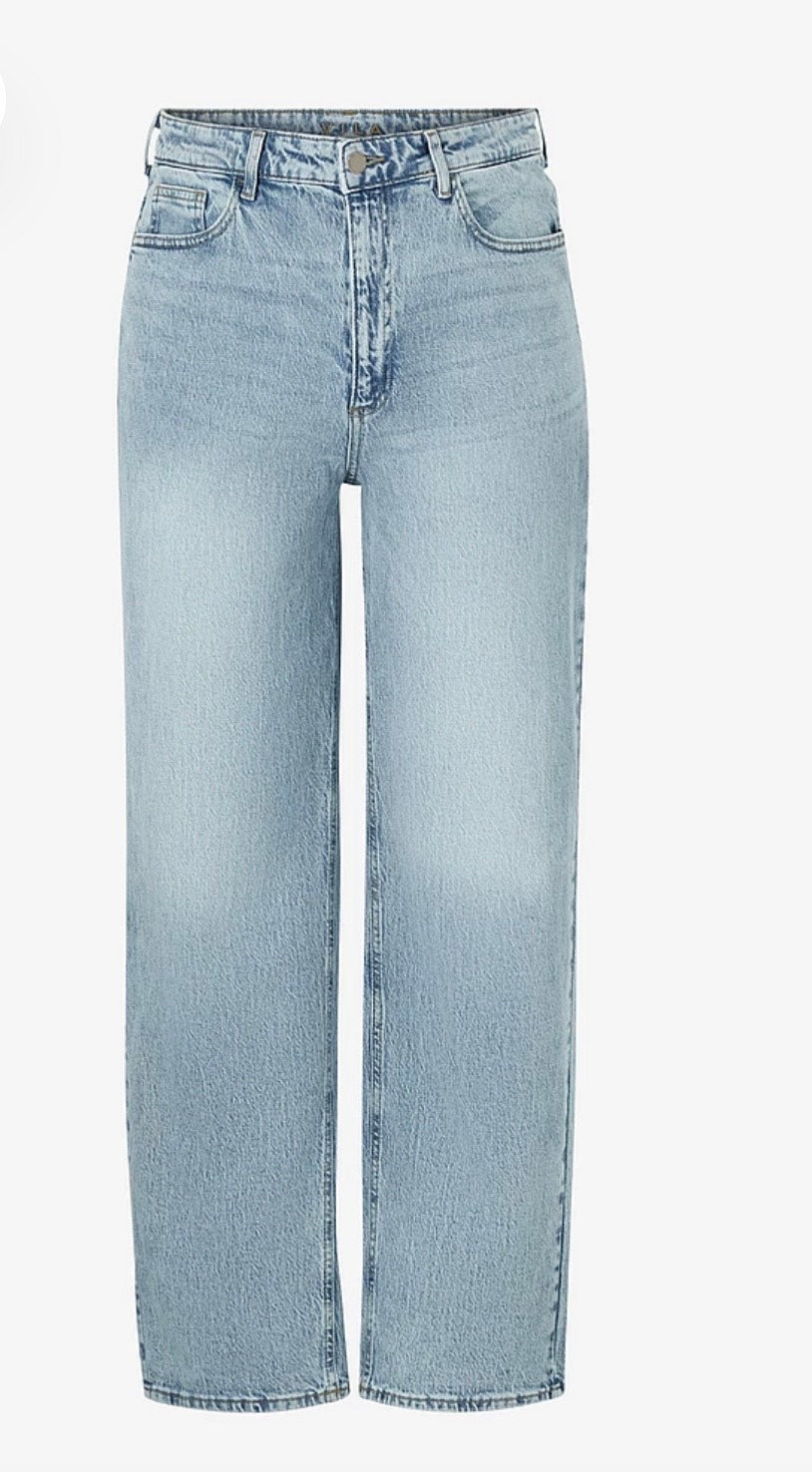 VILA - Vikelly Jaf HW straight jeans - flere farver