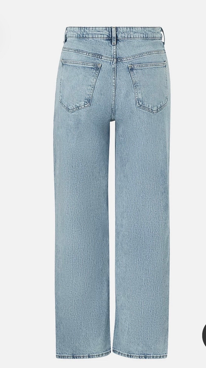 VILA - Vikelly Jaf HW straight jeans - flere farver