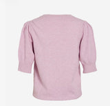 VILA - Viril 2/4 sleeve O-neck knit top - flere farver