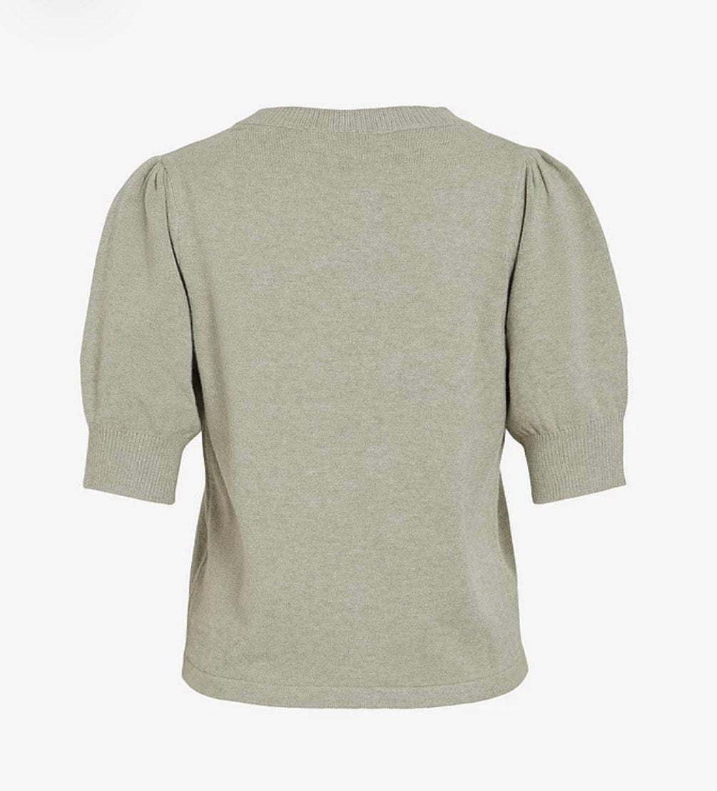 VILA - Viril 2/4 sleeve O-neck knit top - flere farver