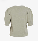 VILA - Viril 2/4 sleeve O-neck knit top - flere farver
