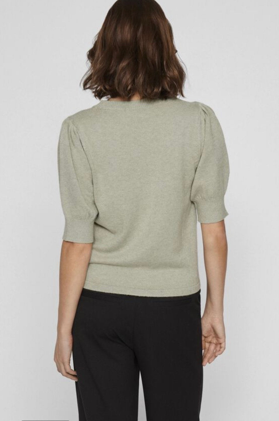 VILA - Viril 2/4 sleeve O-neck knit top - flere farver