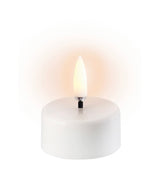Uyuni LED lys - LED fyrfadslys - hvid - 3,9 cm
