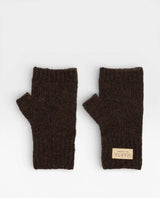 Fingerløse handsker fra Marta du Château i brun
