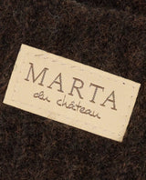 Fingerløse handsker fra Marta du Château i brun