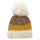 Marta du Chateau hue med kvast og logo – varm vinterhue style 1118016