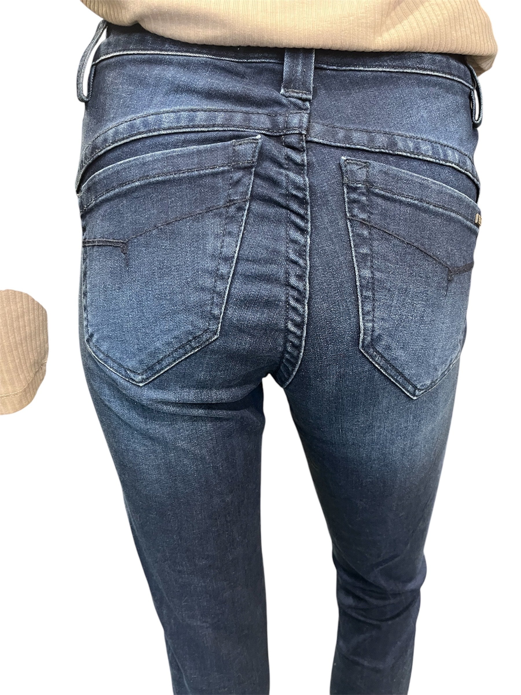 Jonny Q Jeans - Penelope X-Fit Superstretch - Mørk blå