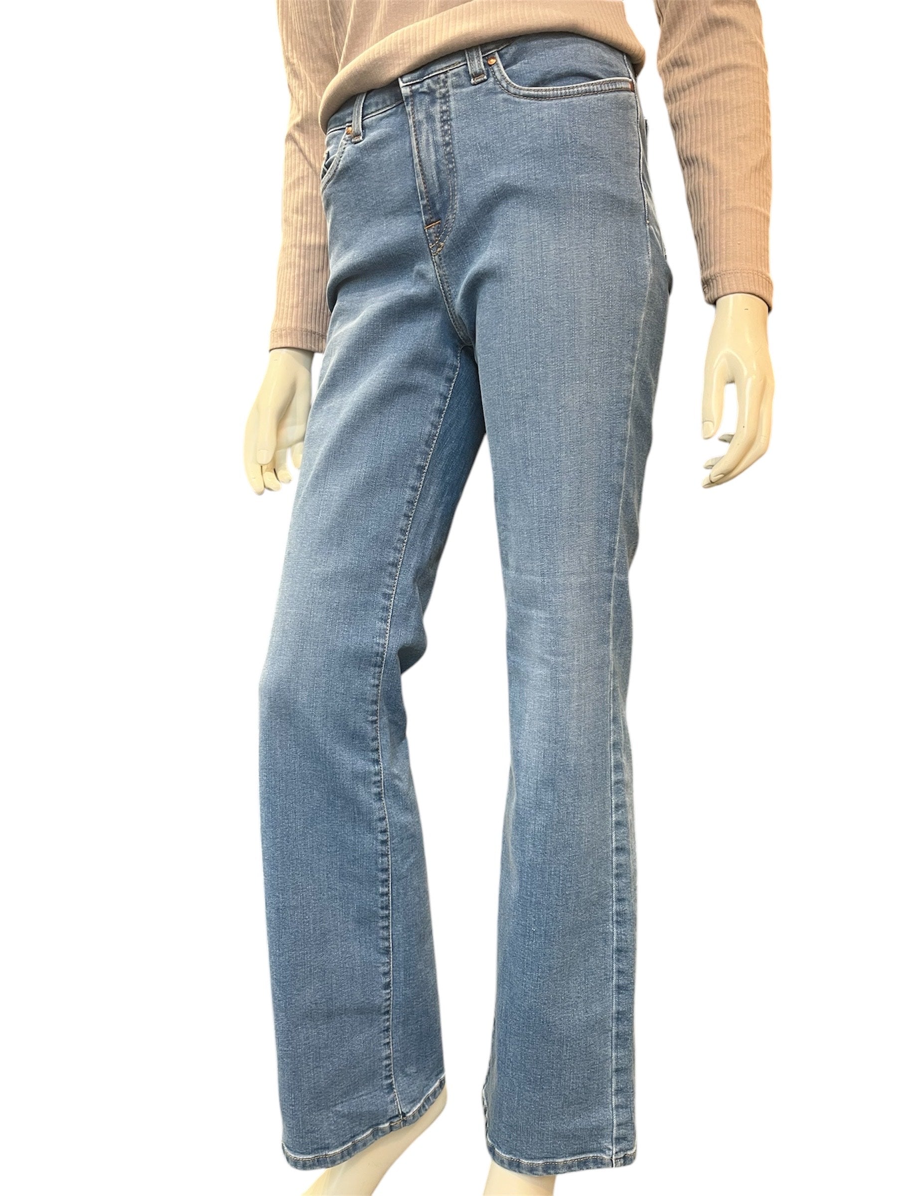Jonny Q Jeans - X-fit Stretch - Vidde ben - Lys Blå