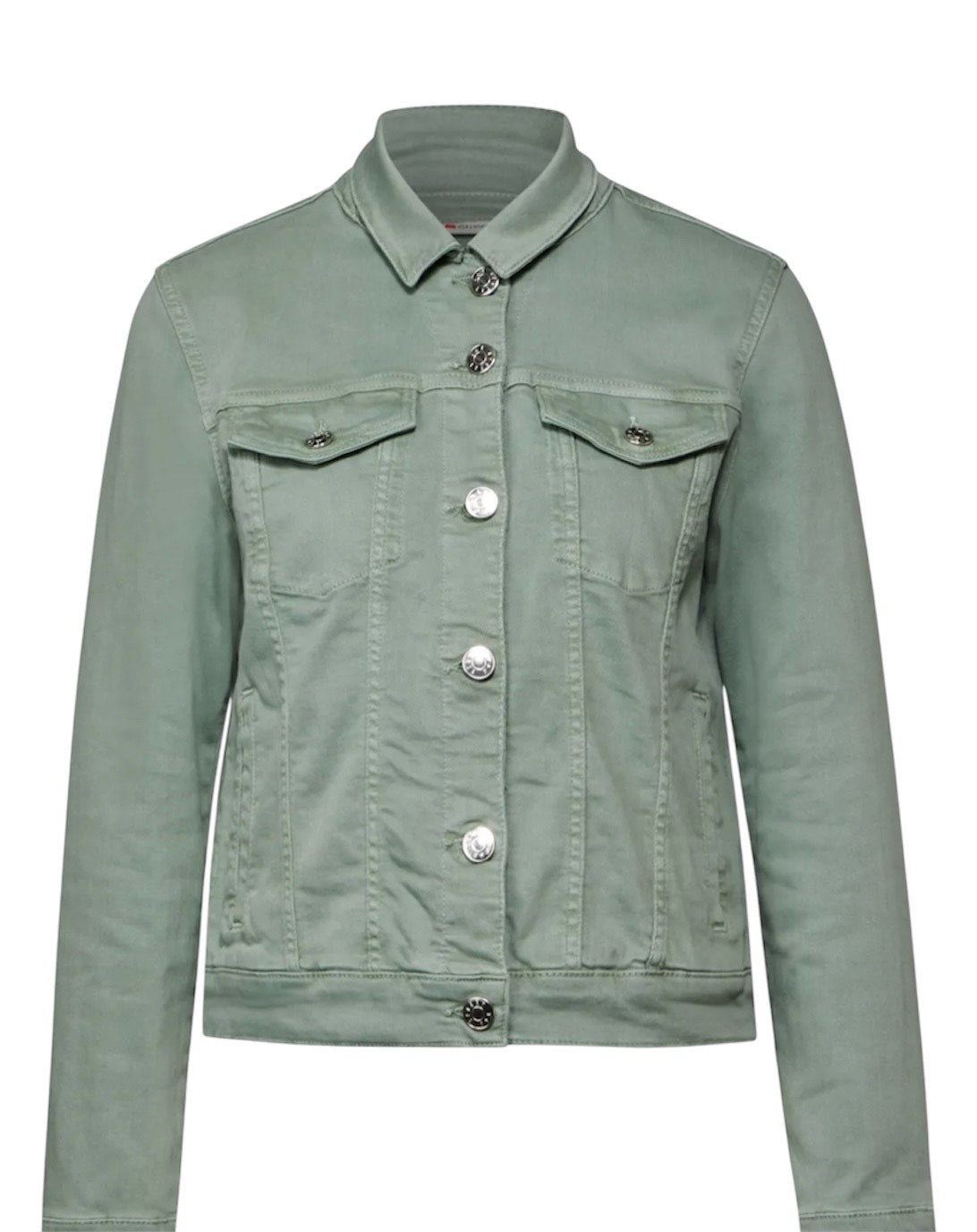 Street One - Denim Jakke - Olive
