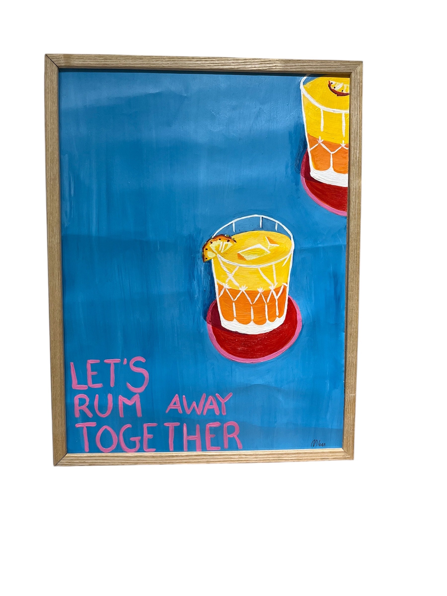 Illustration - LET´S RUM AWAY TOGETHER