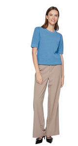 VILA - Vidalo O-neck S/S knit top - flere farver