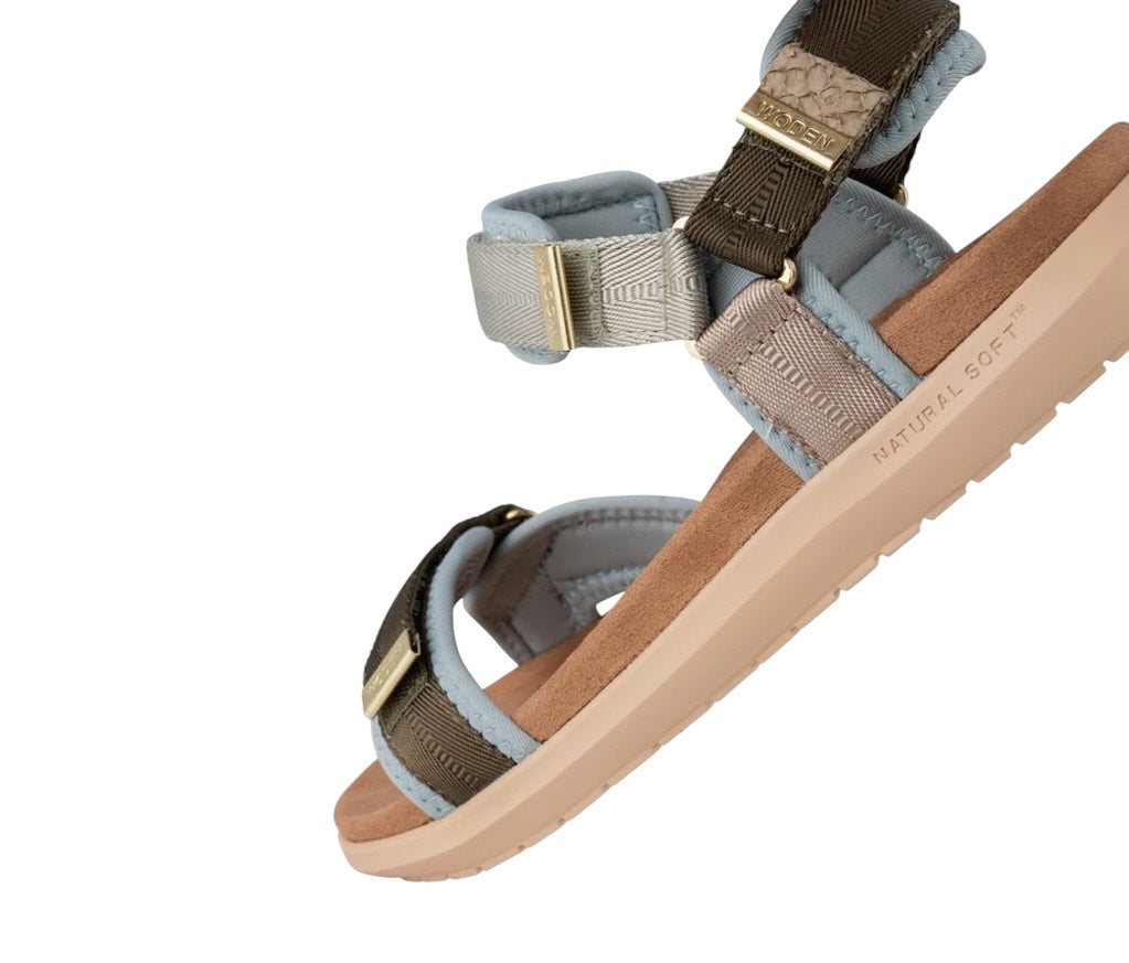 Sommer sandal med justerbare remme og god pasform