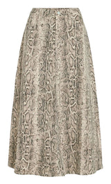 VILA - Vichia HW midi skirt - snake