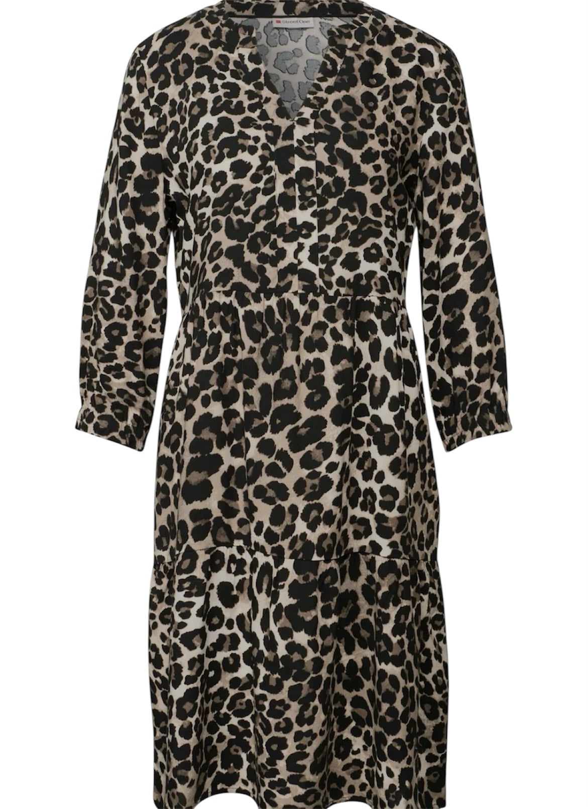 Street One - Tunika kjole med leo print