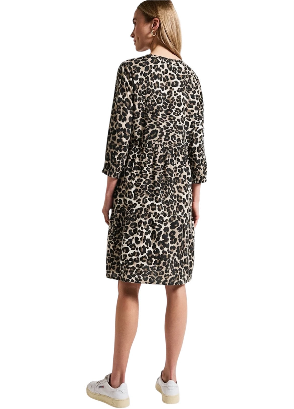 Street One - Tunika kjole med leo print