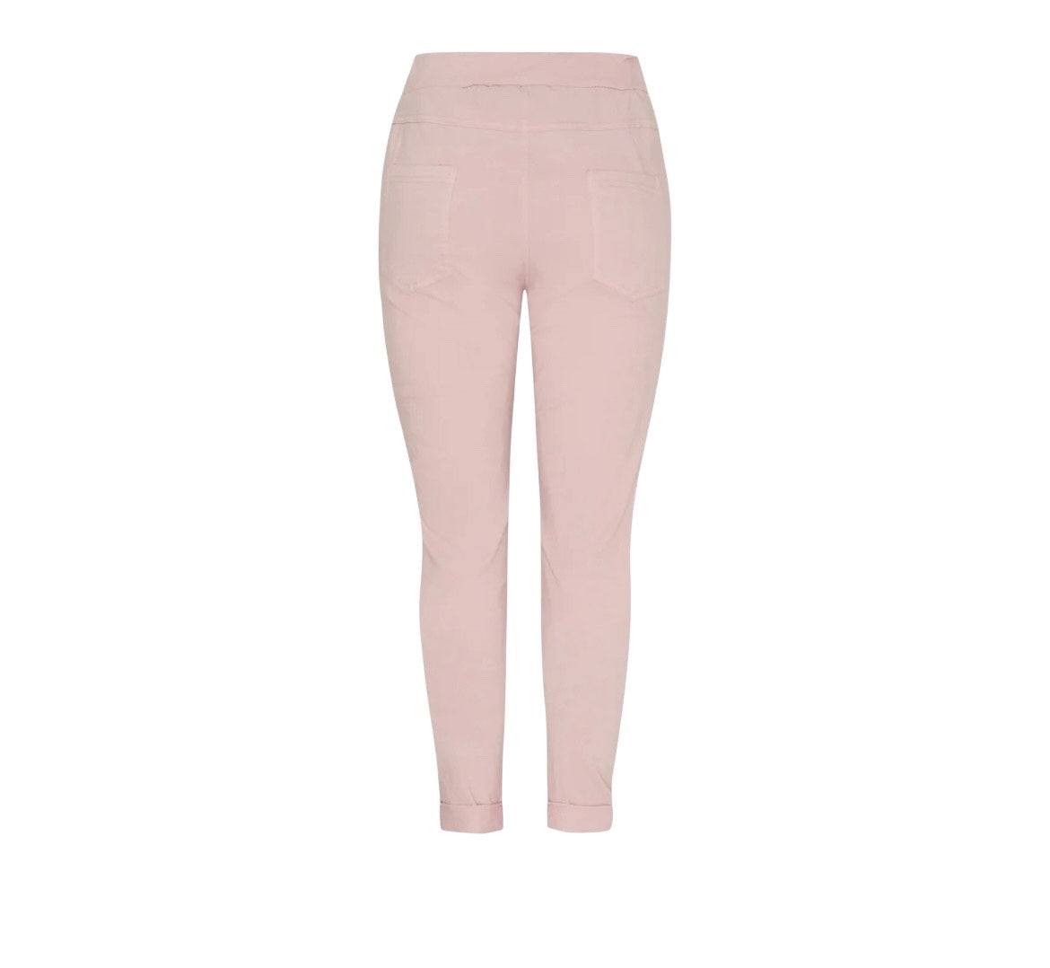 MdcKalie Pants fra Marta du Chateau – damebukser med elastik og lommer - rosa