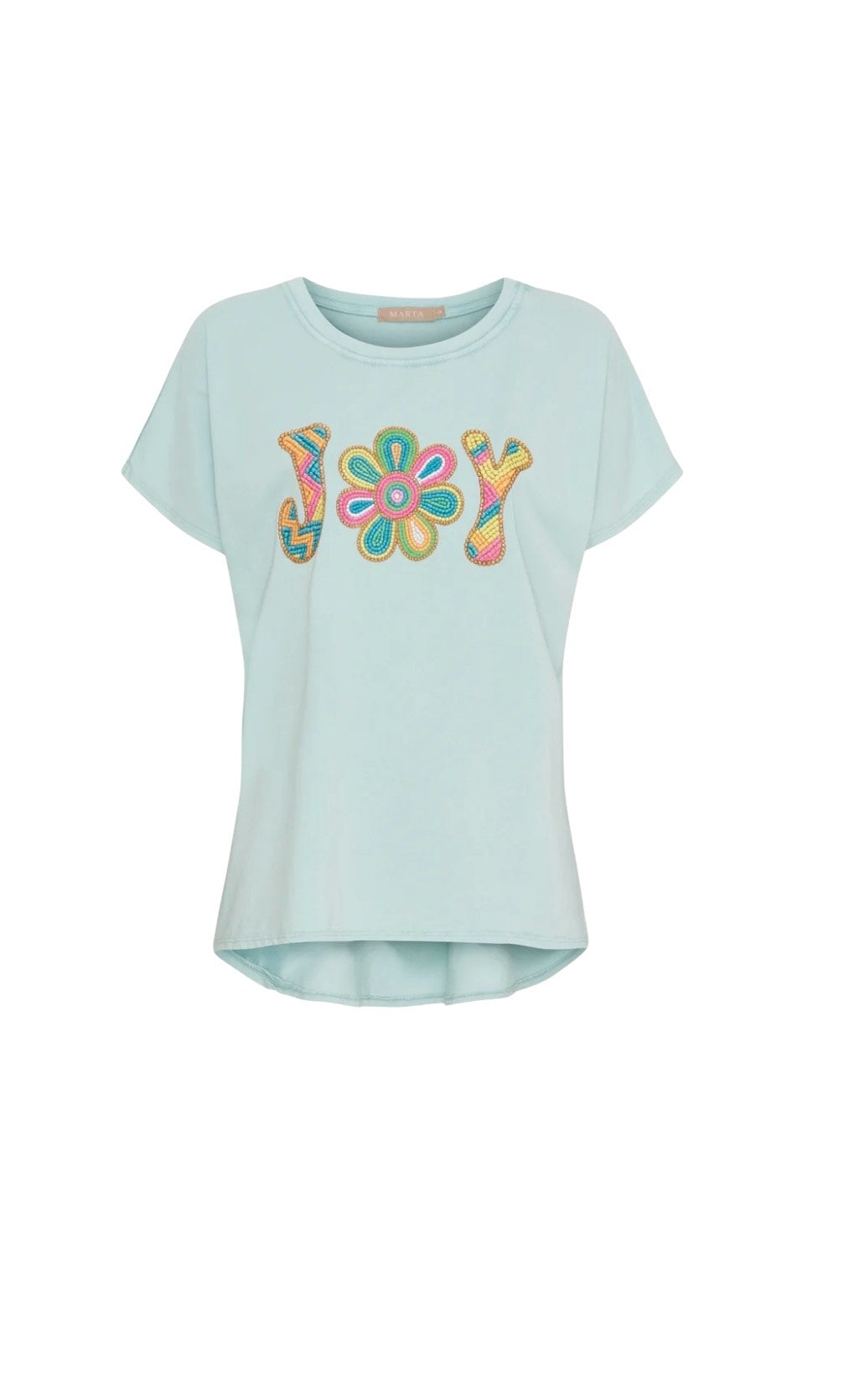 Blød basis T-shirt i bomuld – Marta du Chateau Vilja Tee”