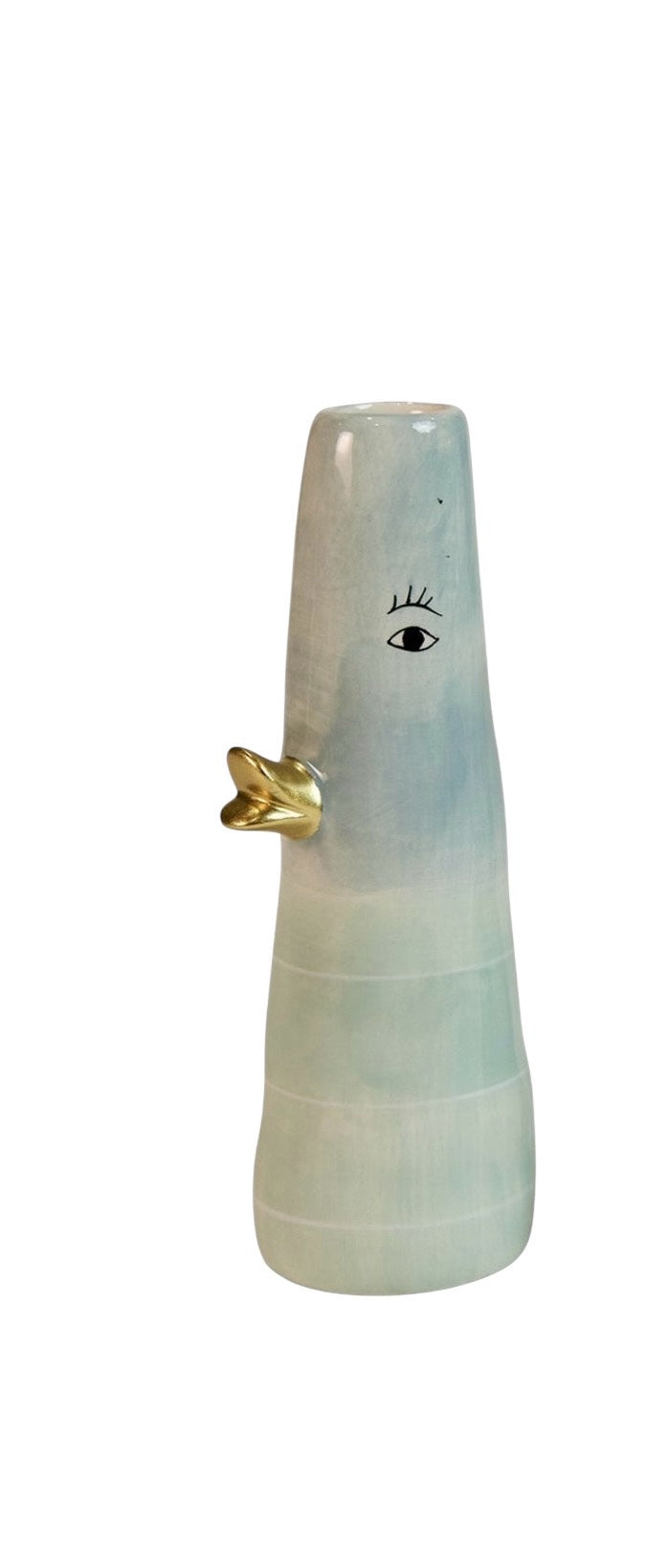 Dekorativ keramikvase med andeform – Speedtsberg design

