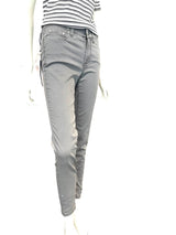 Grå capribukser med stretch og sporty detalje – Jonny Q Berlin model