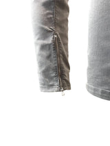 Italienske damebukser i caprilængde – Jonny Q tech denim P1390