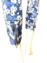 Jeans med lynlås ved benet – Jacky Denim Flower P1161 fra Jonny Q