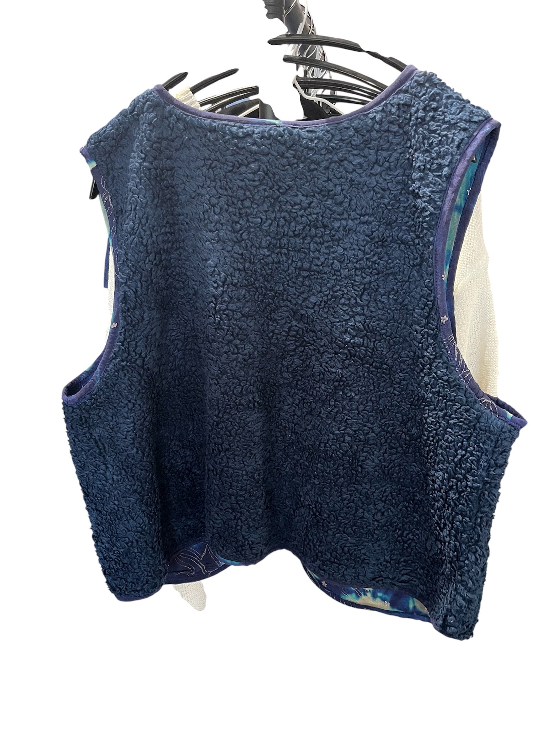 Cofur Teddy Vest T117C – unika OneSize i bomulds-teddy med genanvendt silkefór