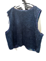 Cofur Teddy Vest T117C – unika OneSize i bomulds-teddy med genanvendt silkefór