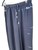 Sophie Pant i vintage sari-silke – Cofur S67 sort/grå