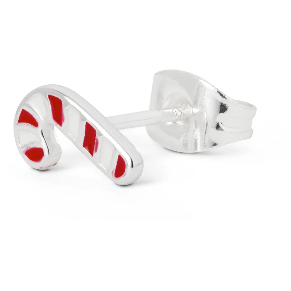 LULU Copenhagen Sugar Cane ørering silver plated juleørering