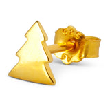 LULU Copenhagen The Tree ørering guld juletræ