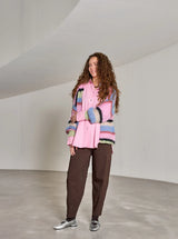 BCBEATE barrel bukser i Coffee fra Black Colour